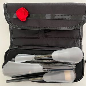 ❤️Limited Edition NEW LANCÔME Luxury Makeup Brush Collection Roll-Up Set NWOT